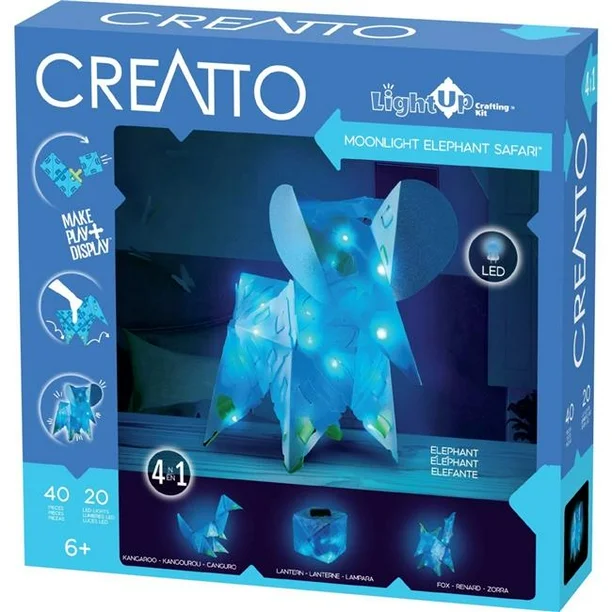 Build four different creations with one Creatto